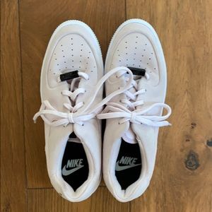 BLUSH PINK NIKE AIR FORCE ONES!